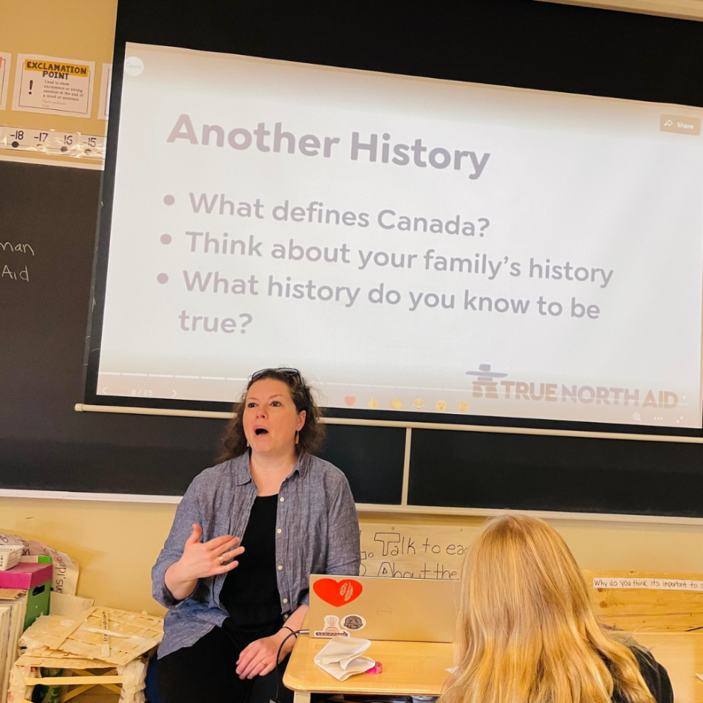 Katie Koopman presenting